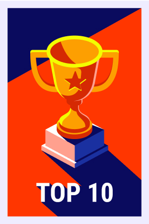 Finish in TOP 10 in a tournament